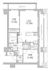 レジディア高円寺の物件間取画像